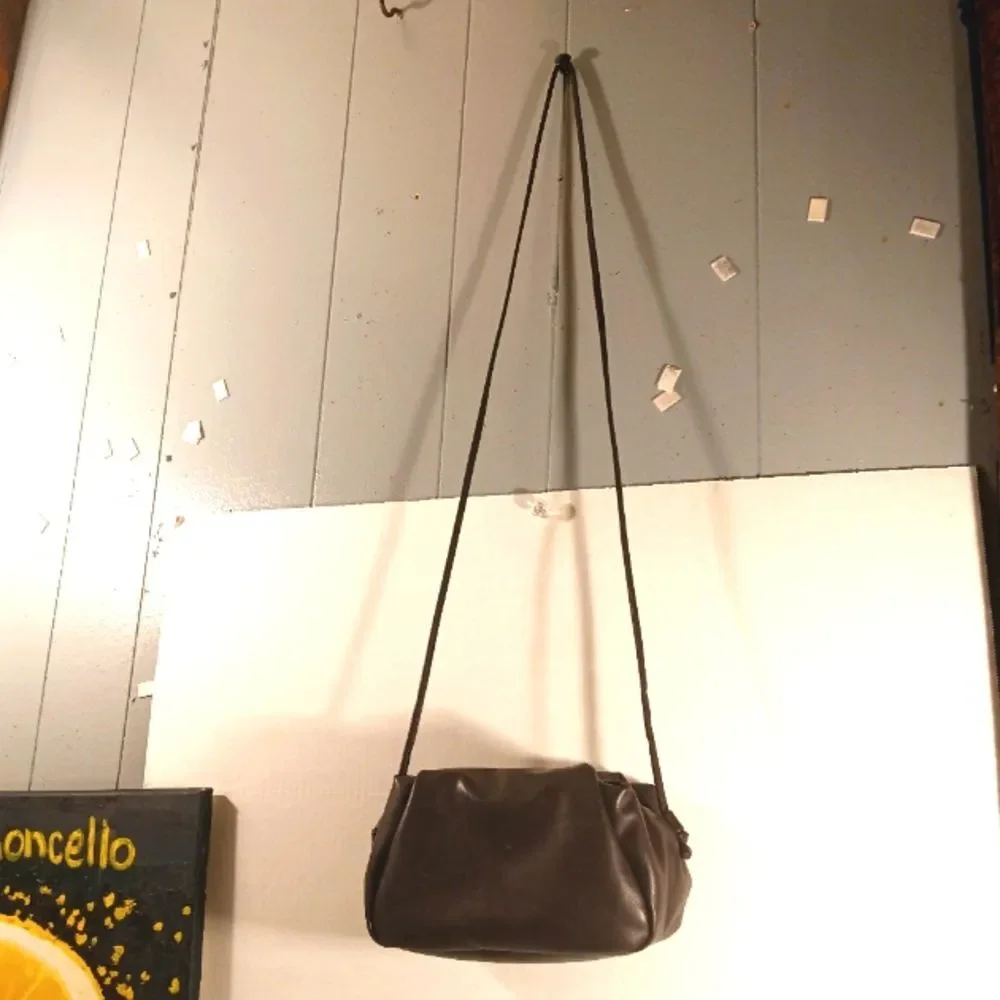 H&M Soft Brown Puffer Shoulder Bag 8X5